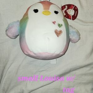 Squishmallows Louisa the Penguin 7" Stuffed Plush and Ravenclaw squishmallow  -